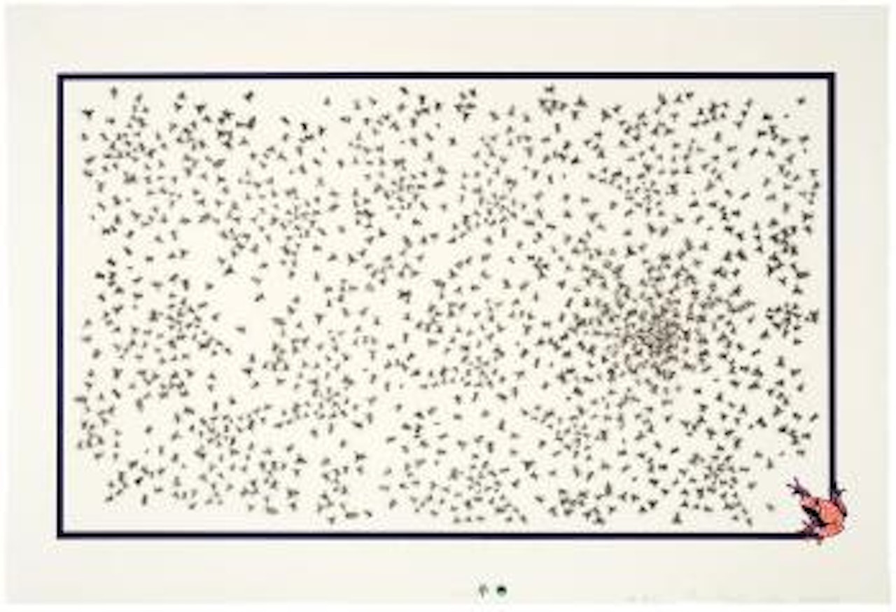Flies and Frog by Ed Ruscha