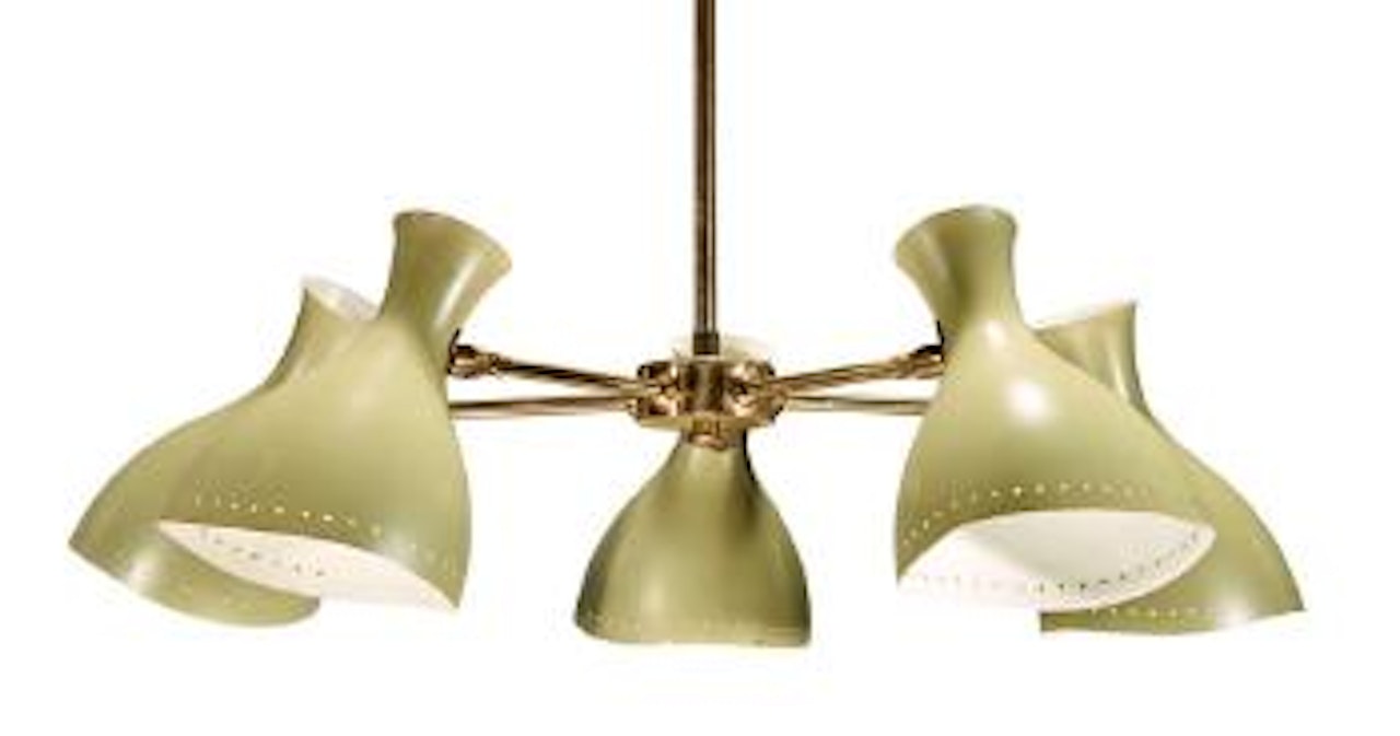 Chandelier by Gino Sarfatti