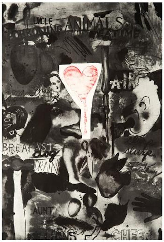 Picabia I (Cheer); II (Forgot); III (Groans) by Jim Dine