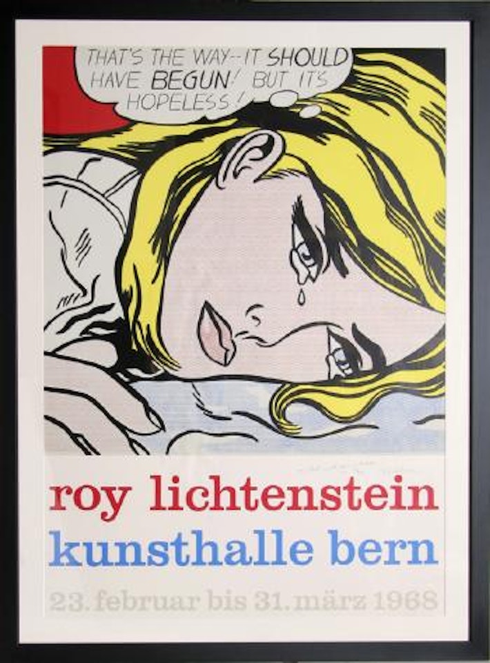 Hopeless (Kunsthalle Bern) by Roy Lichtenstein