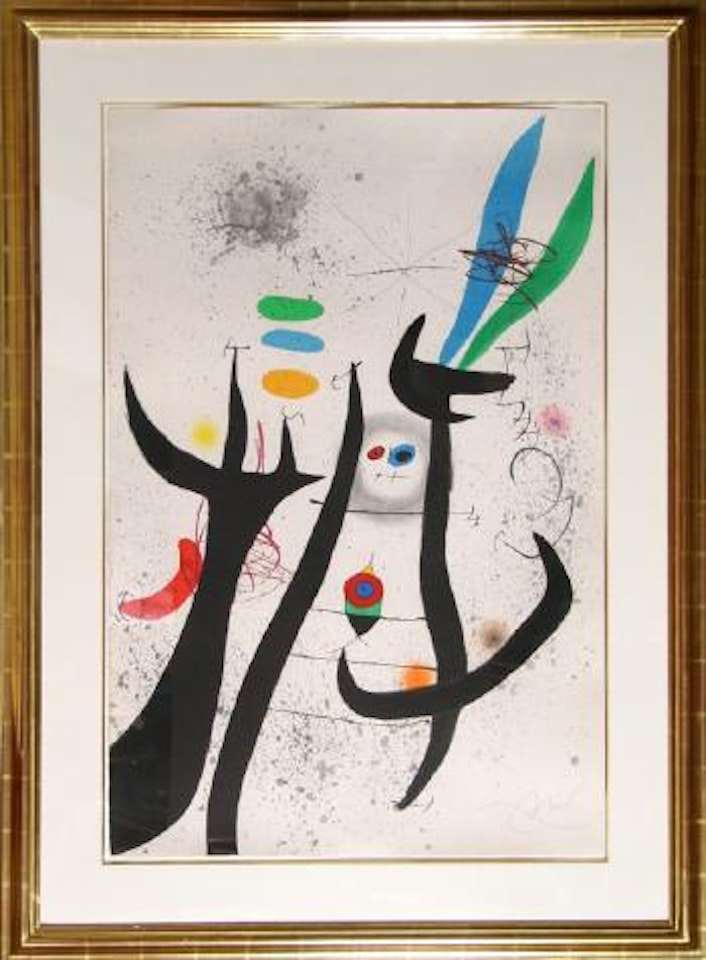 La femme arborescente by Joan Miró