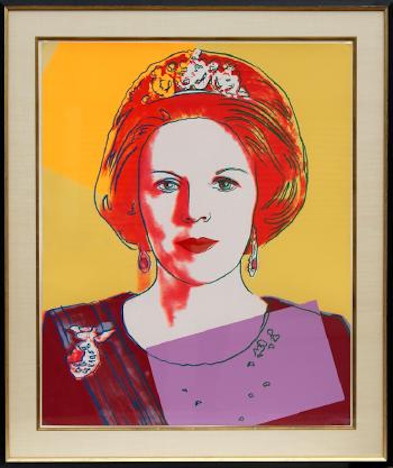 Queen Beatrix of the Netherlands by Andy Warhol