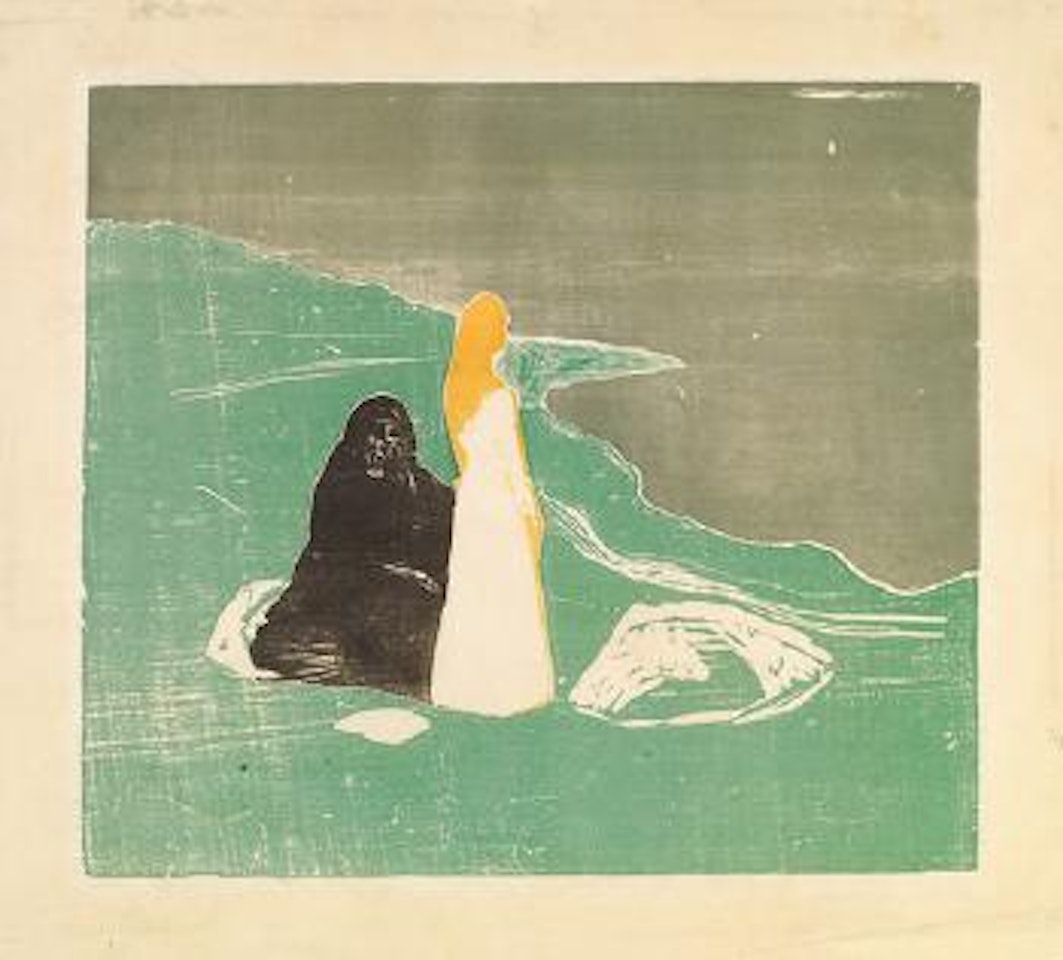 Frauen am Meeresufer by Edvard Munch