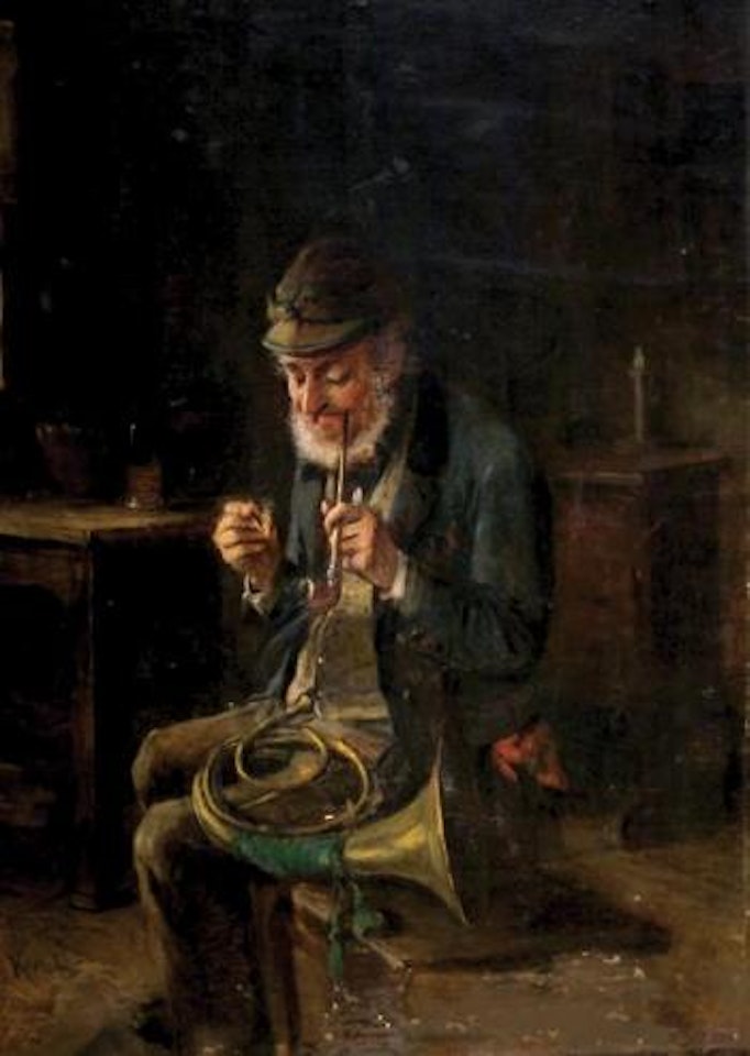 A Peaceful Moment by Hermann Kern