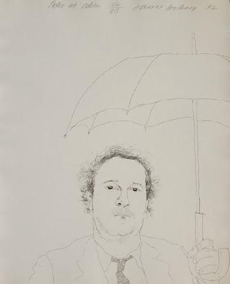 Restauranteur by David Hockney