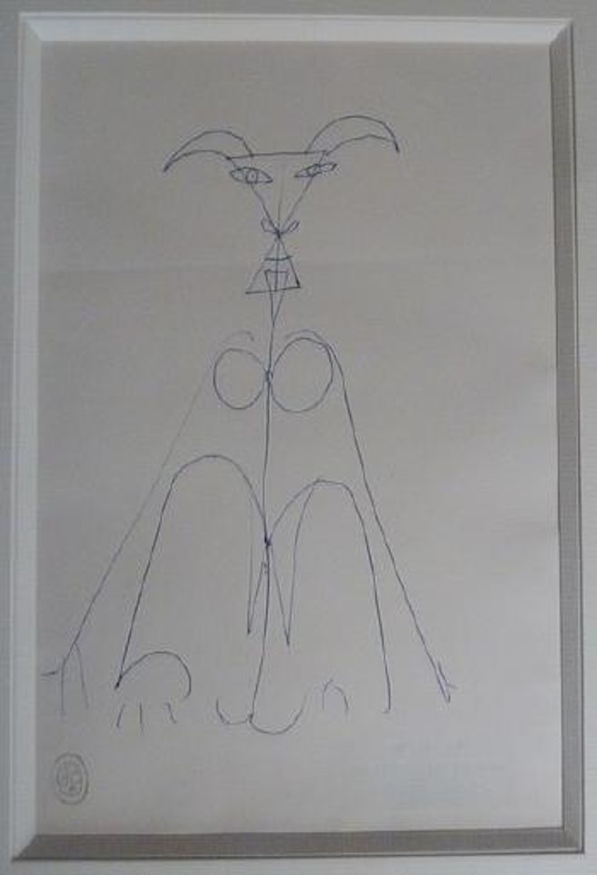 Sphinx aux grands yeux by Jean Cocteau