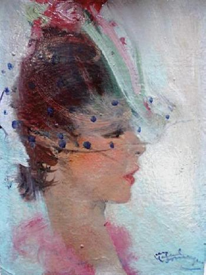 Portrait de Lola by Jean Gabriel Domergue