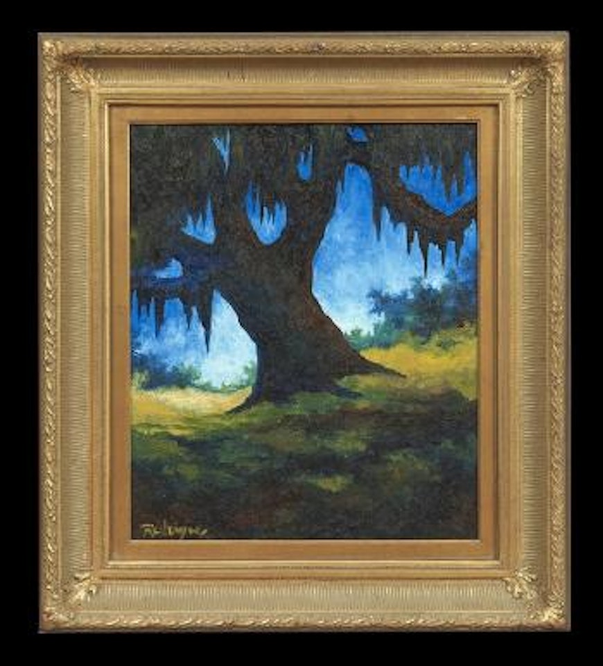 Live Oak on Old Bayou Road by George Rodrigue