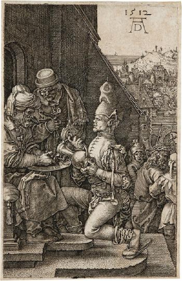 Pilatus wäscht sich die Hände by Albrecht Dürer