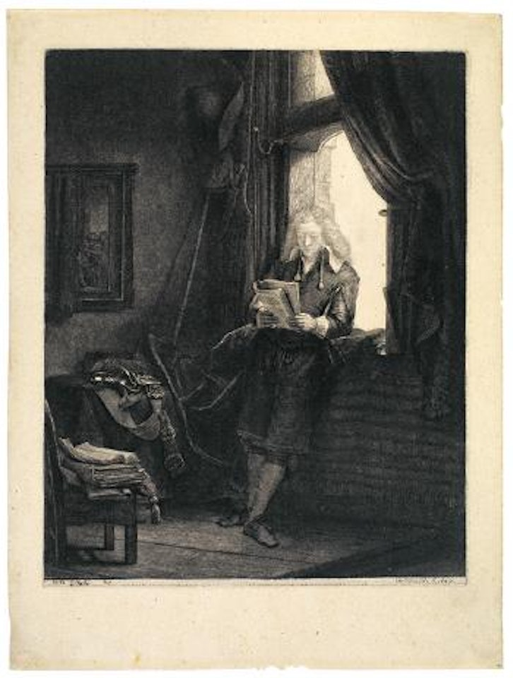 Jan Six by Attributed to Rembrandt Harmensz van Rijn