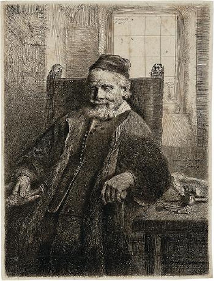 Jan Lutma d. Ae., Goldschmied in Amsterdam by Attributed to Rembrandt Harmensz van Rijn