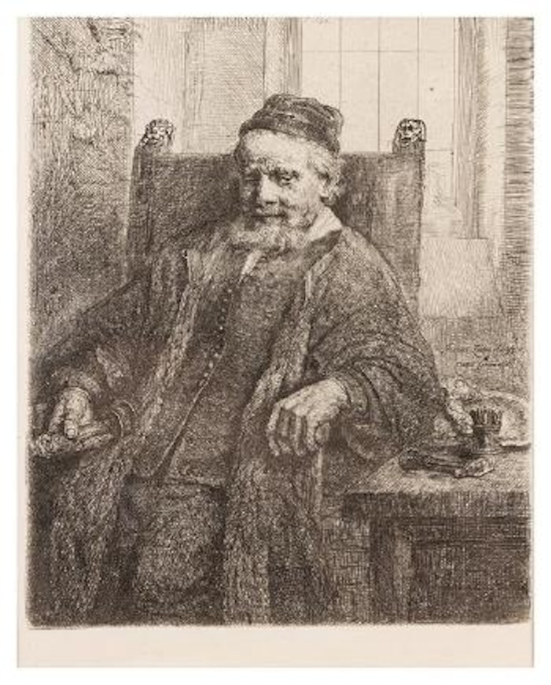 Jan Lutma, Goldsmith by Attributed to Rembrandt Harmensz van Rijn