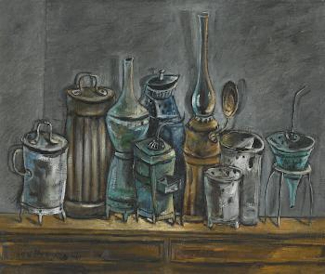 Still life by Yosl Bergner