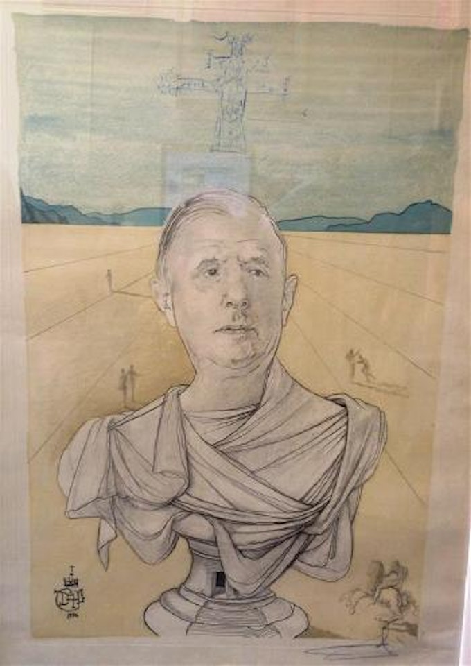 Buste du Général de Gaulle by Salvador Dali