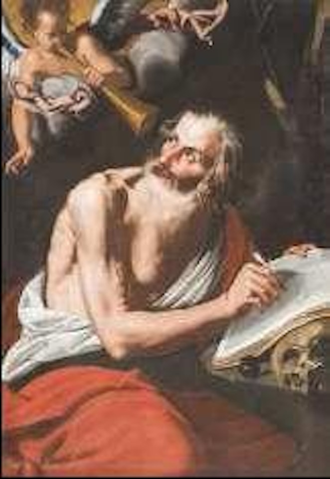 La vision de saint Jérôme by Roman School