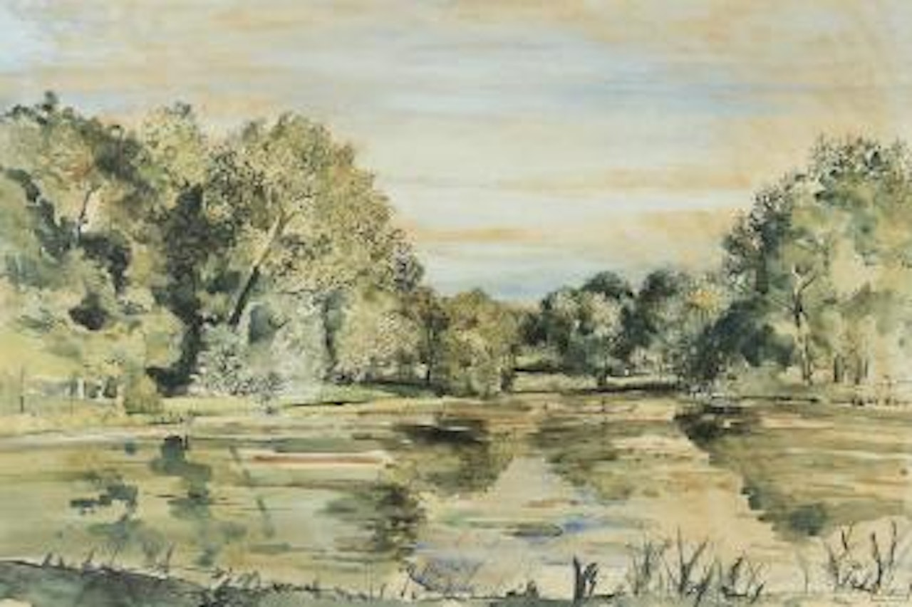 Rouge-Cloître by Paul Delvaux