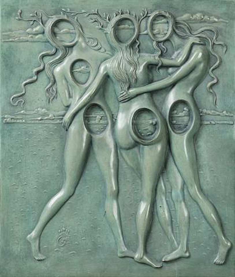 The three graces by Salvador Dali