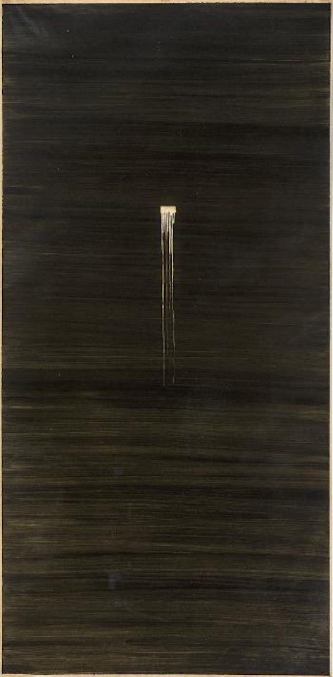 Untitled (Black) by Callum Innes