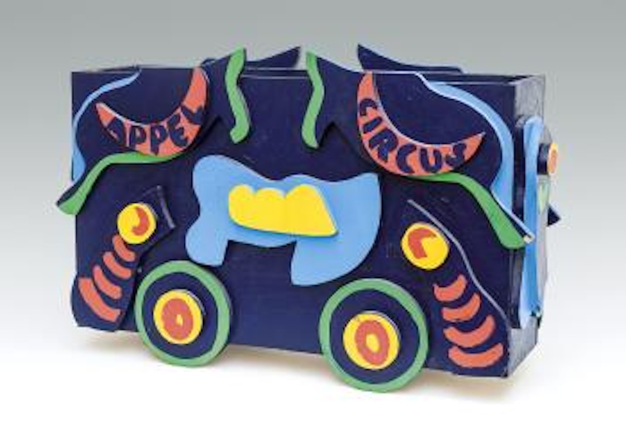 Circuswagen - Circus chart by Karel Appel