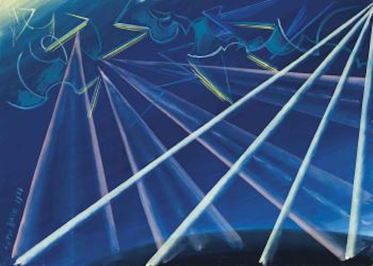 Trasformazione Forme Spiriti by Giacomo Balla