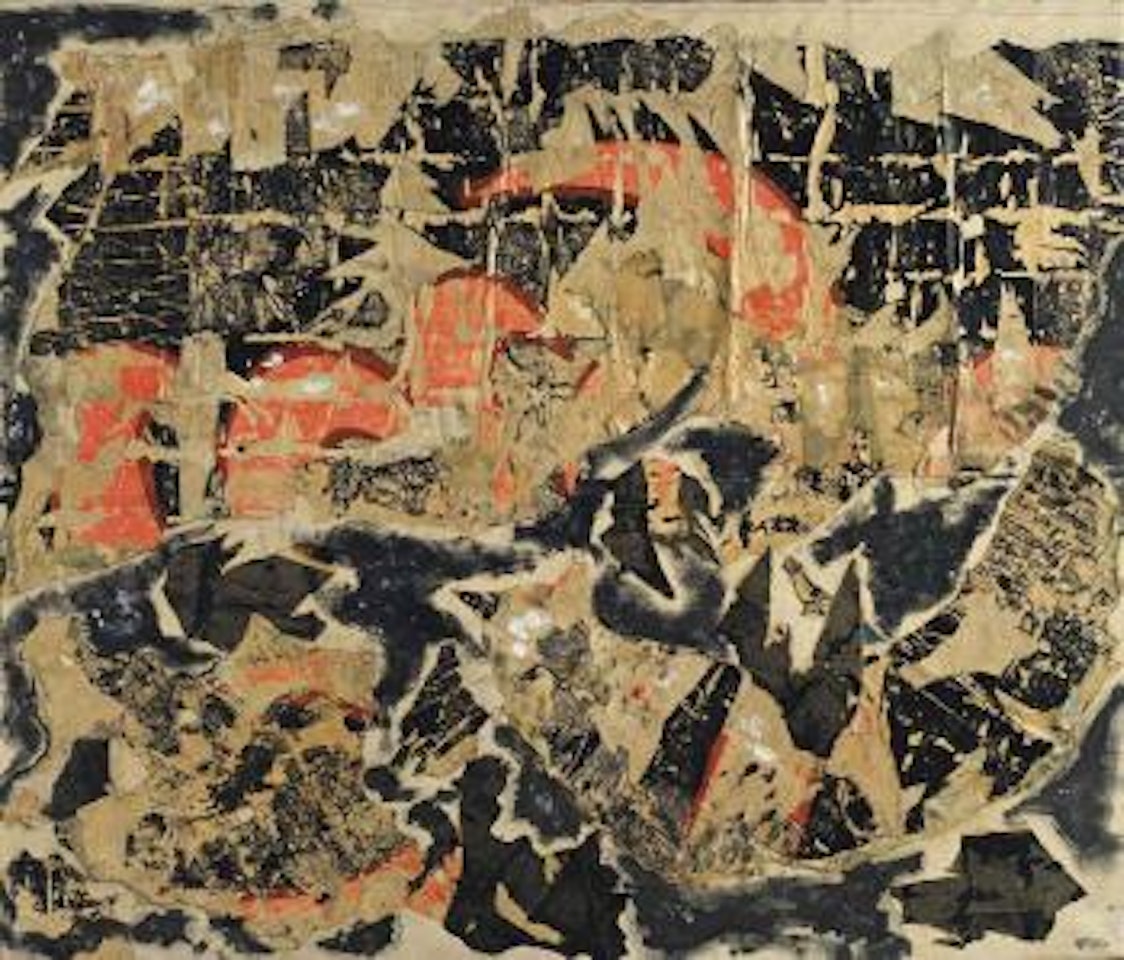 Chi Ha Perduto Queste Note?  (Who Lost These Notes?) by Mimmo Rotella
