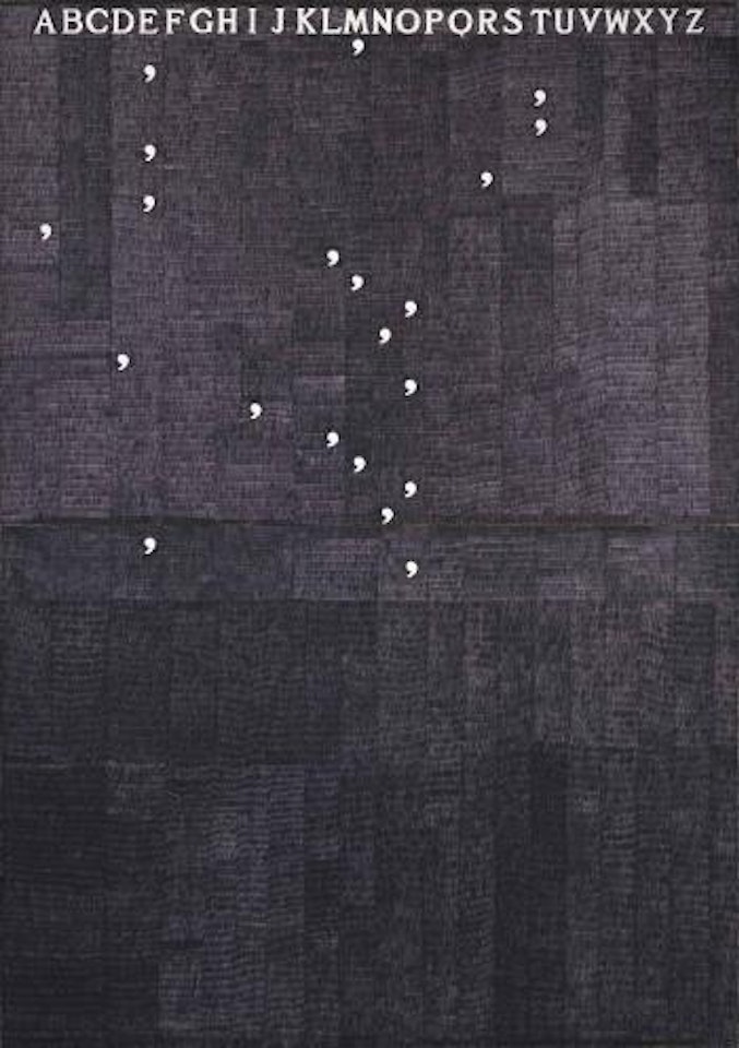 Mettere Al Mondo Il Mondo (Bringing the World into the World) by Alighiero Boetti