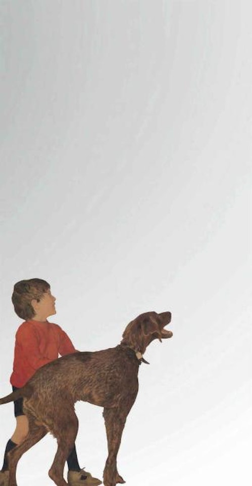 Bimbo e Cane by Michelangelo Pistoletto