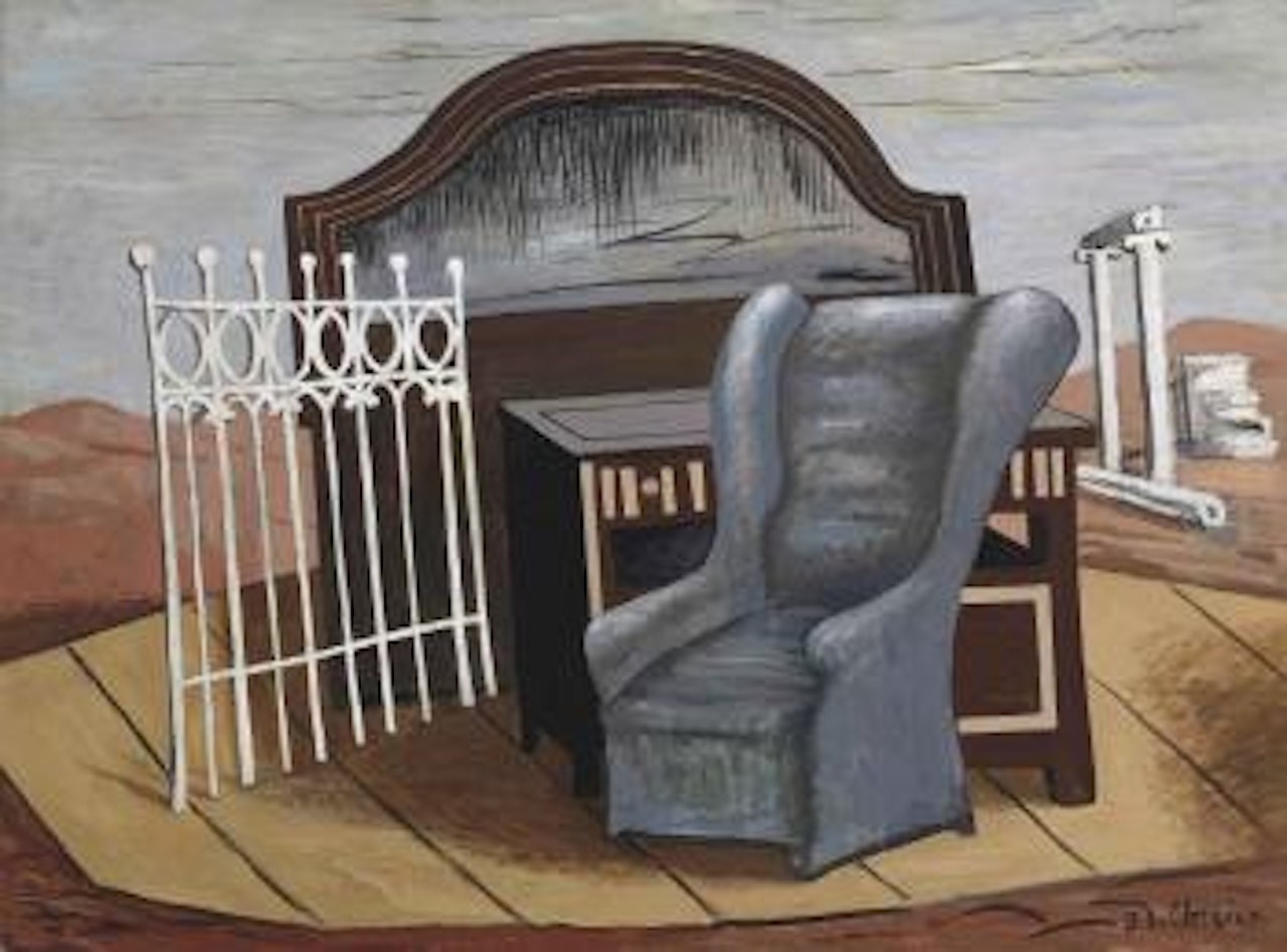 Mobili Nella Valle by Giorgio de Chirico