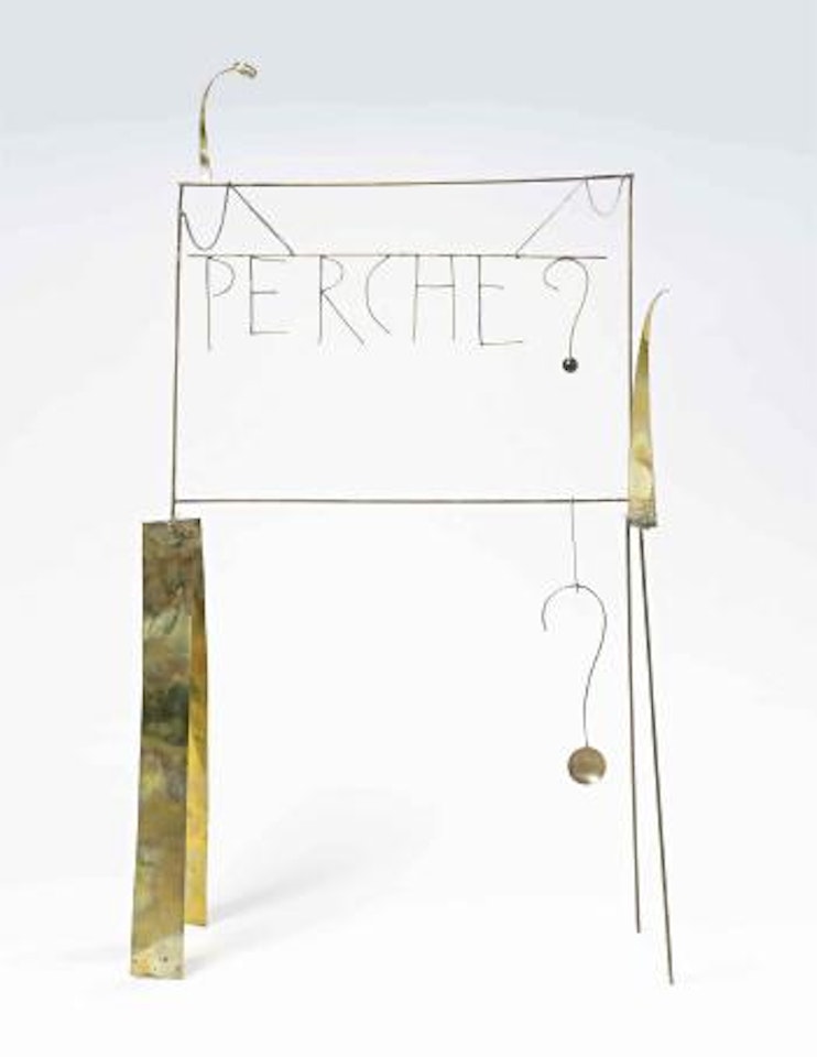 Perché? (Why?) by Fausto Melotti