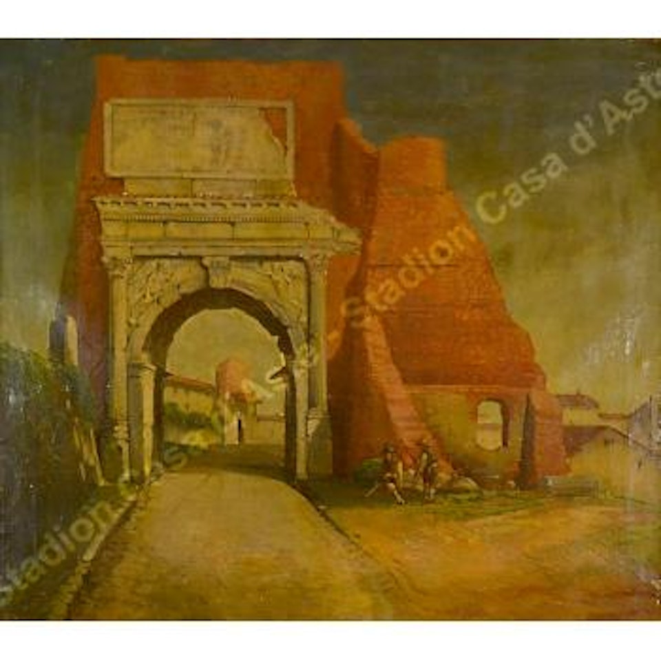 Rovine con personaggi by Carlo Bonavia