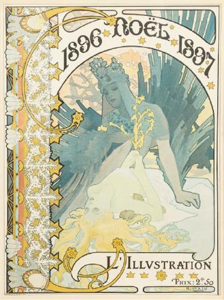 Noël by Alphonse Mucha