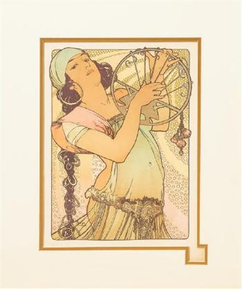 Salammbo by Alphonse Mucha