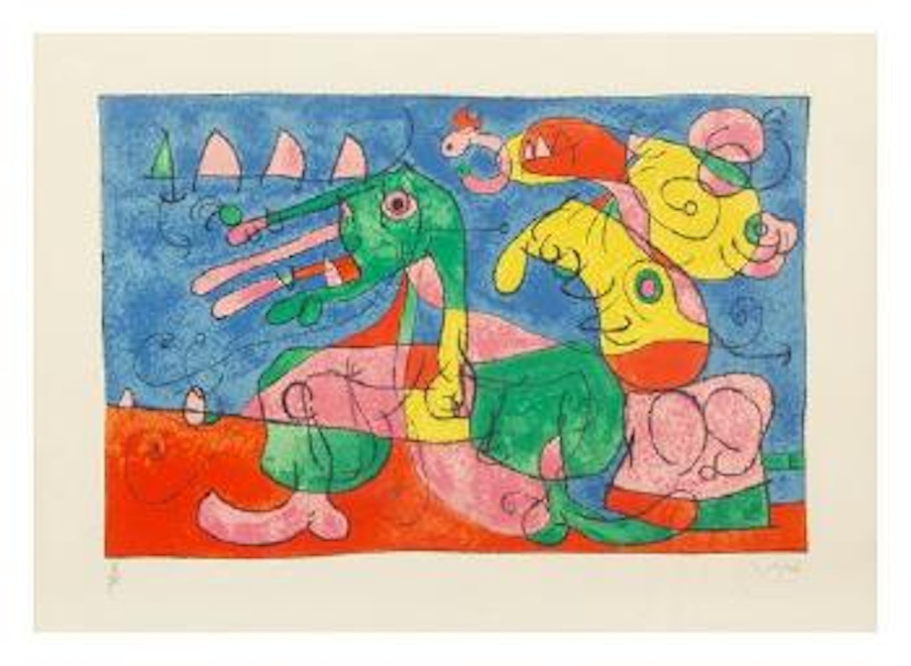 Ubu Roi VIII by Joan Miró