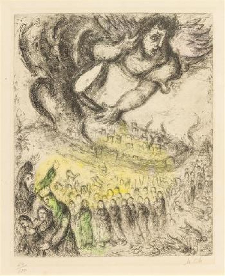 The Capture of Jeruselem by Marc Chagall