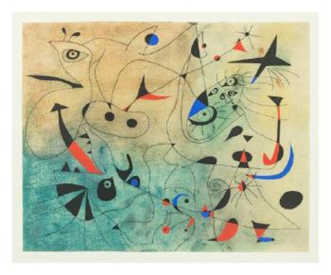 L'etoile mantinale by Joan Miró
