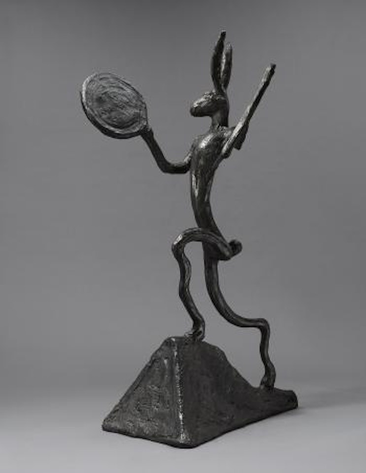 Left Handed Drummer by Barry Flanagan