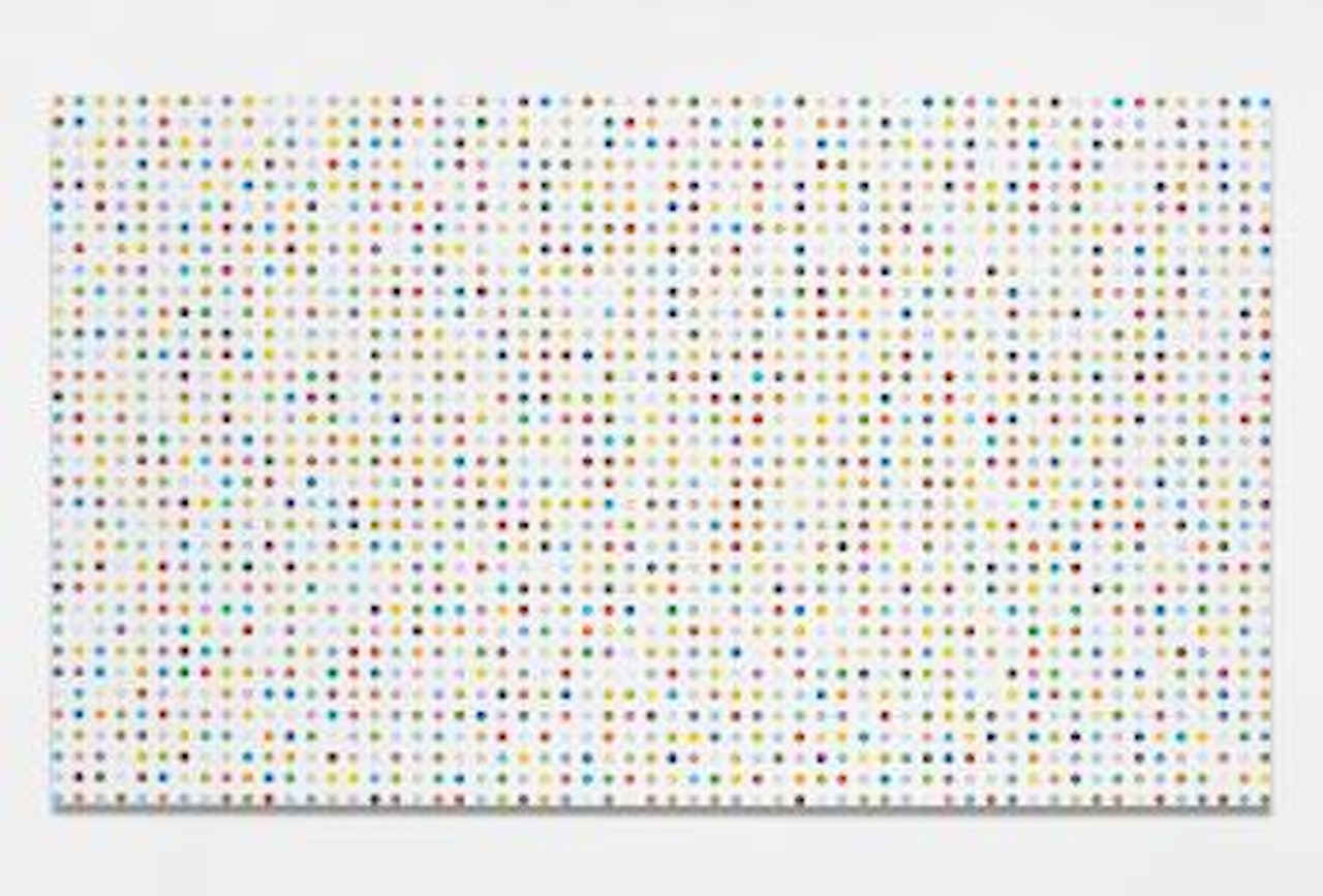 5-Fluorotryptamine by Damien Hirst