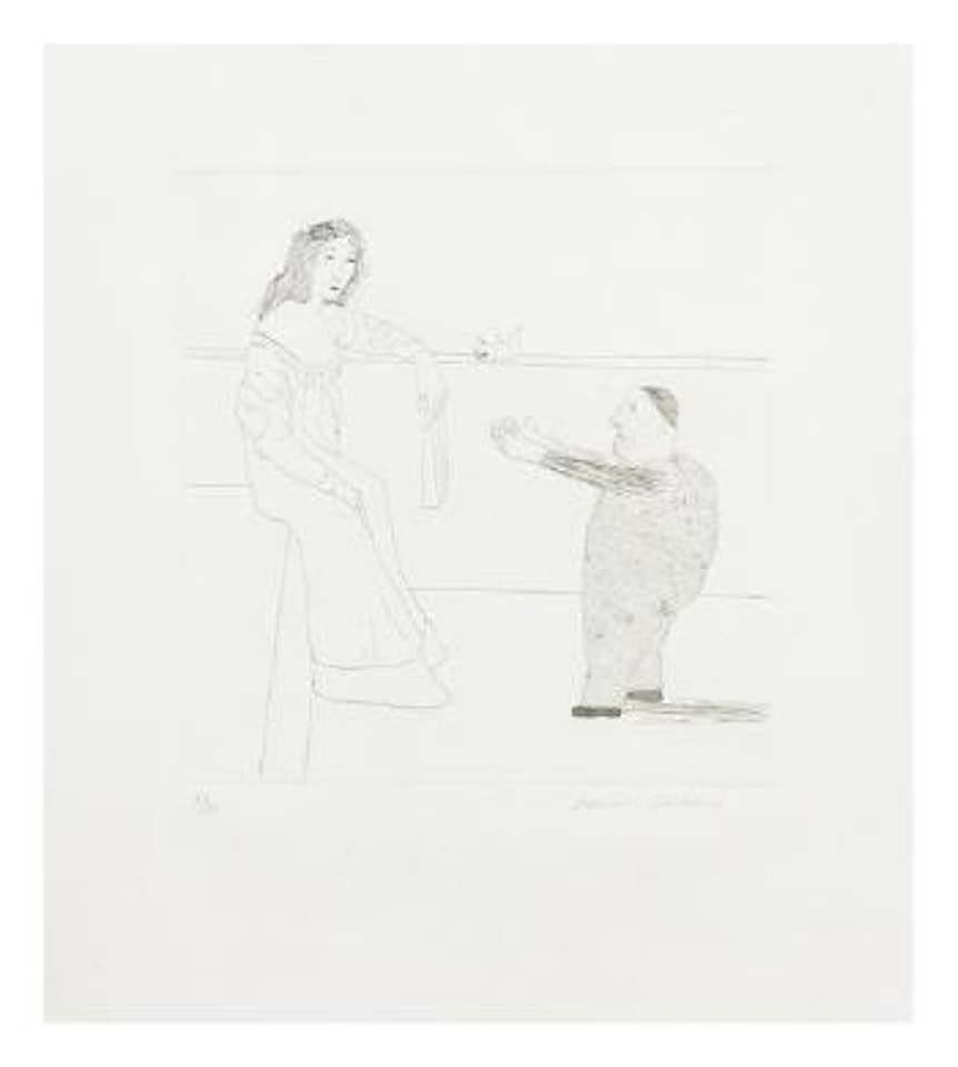Pleading for the Children by David Hockney