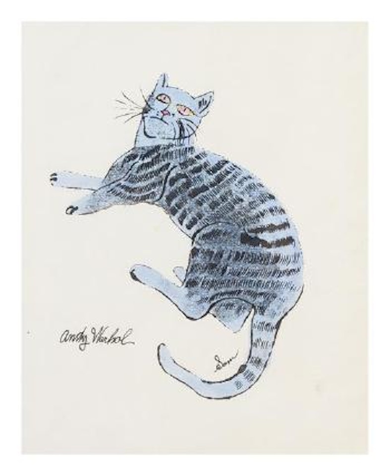 Sam (Blue) by Andy Warhol