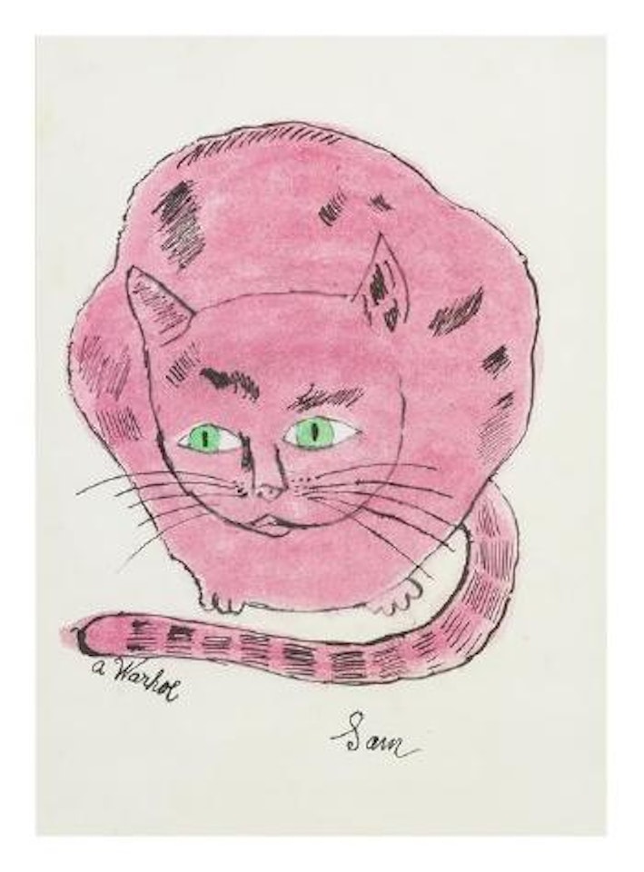 Sam (Pink) by Andy Warhol