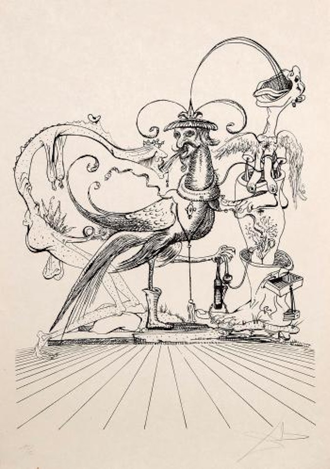 Les songes drolatiques de Pantagruel by Salvador Dali