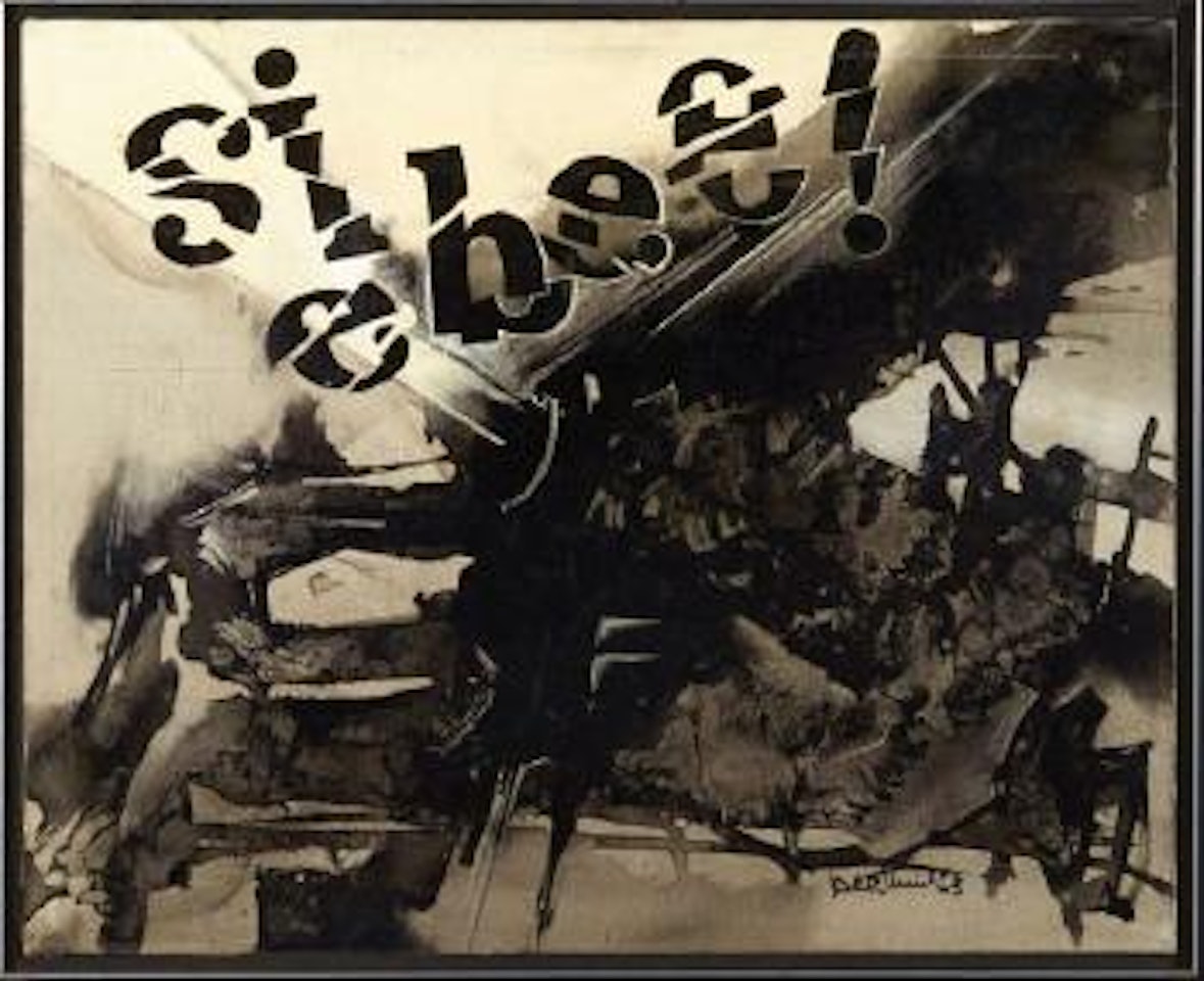 Ingiuria di paride by Gianni Bertini