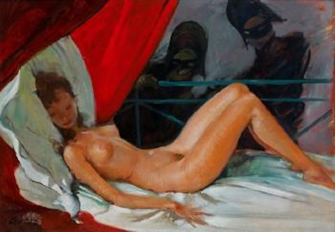 La Goyesca by Jean Gabriel Domergue