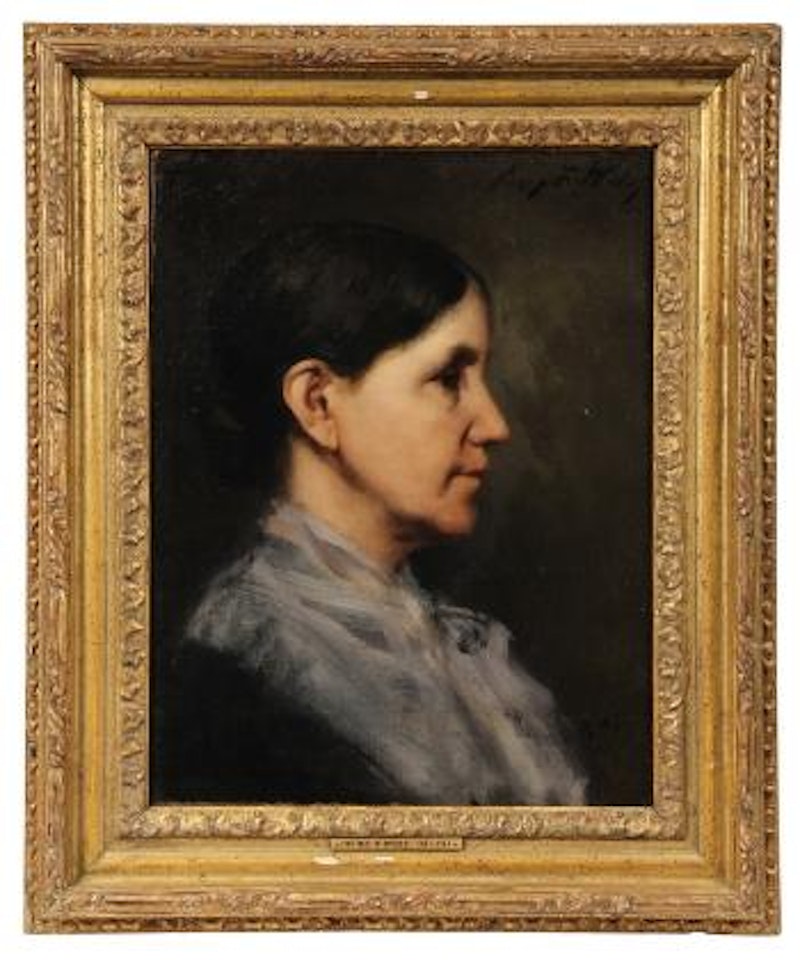 Portrait of Artist's Mother by Irving Ramsey Wiles