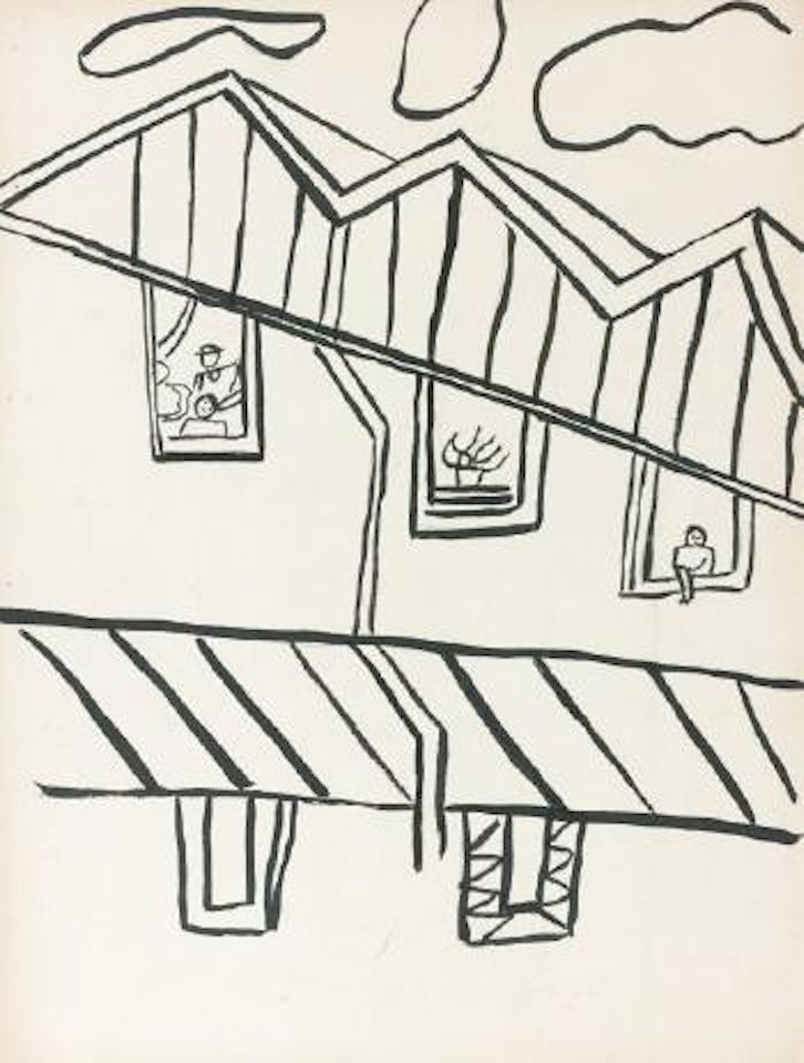 Illustration – la ville la ruche by Fernand Leger