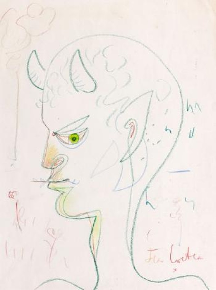 Faune à l'œil vert by Jean Cocteau