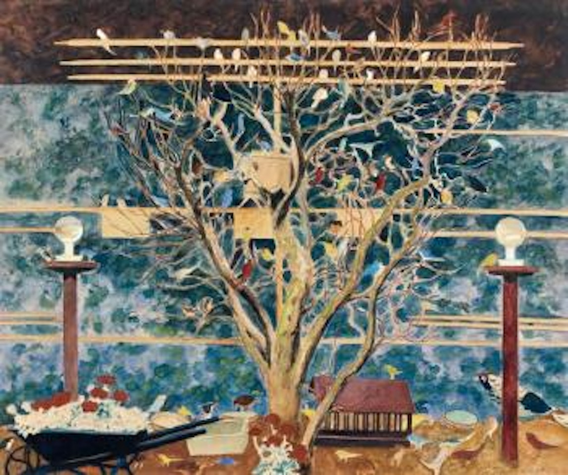 L'arbre aux oiseaux by Léon Spilliaert