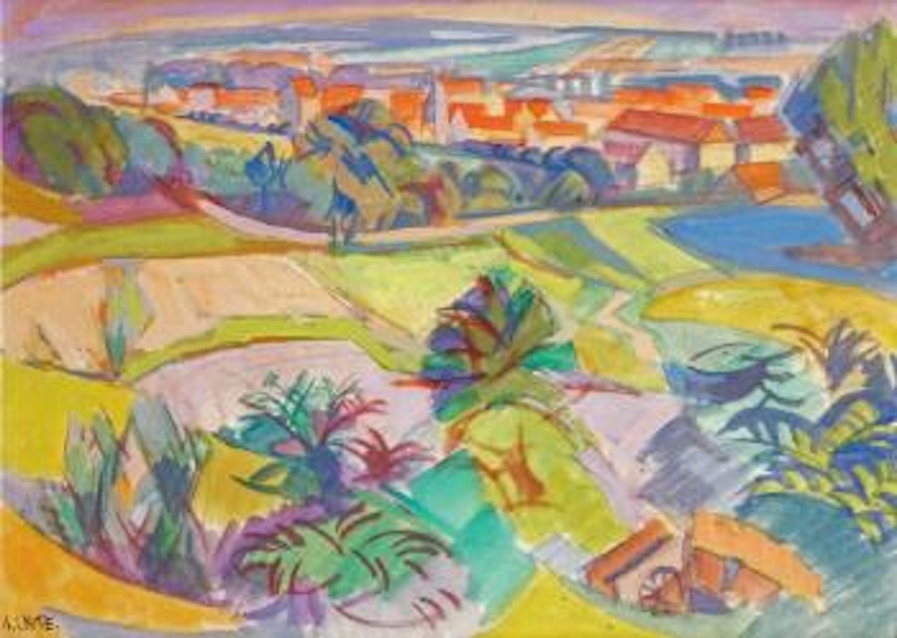 Village du sud de la France by André Lhote