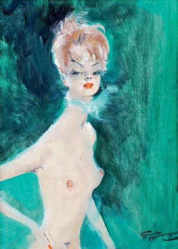Jennifer by Jean Gabriel Domergue