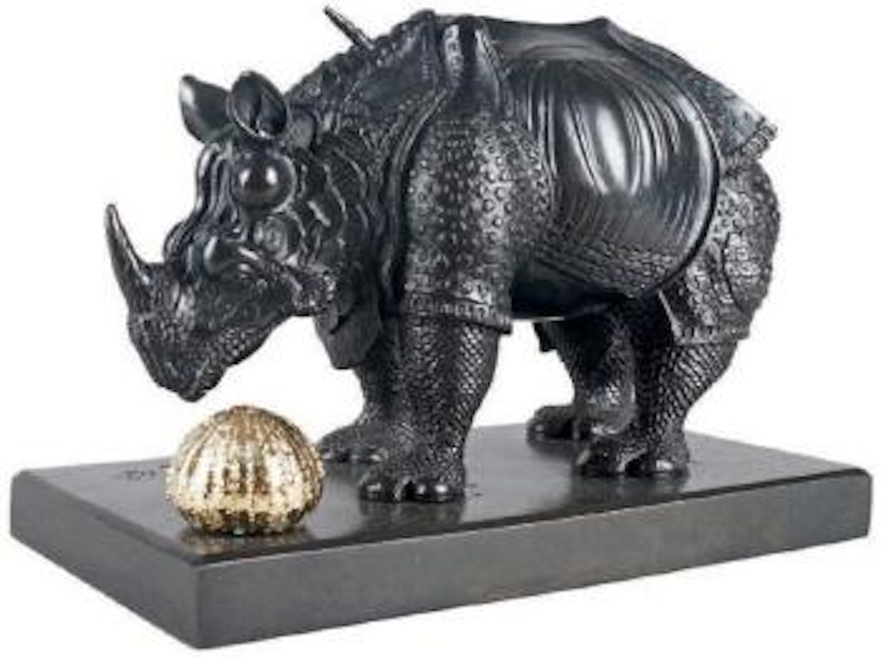 Rhinocéros habillé en dentelle by Salvador Dali